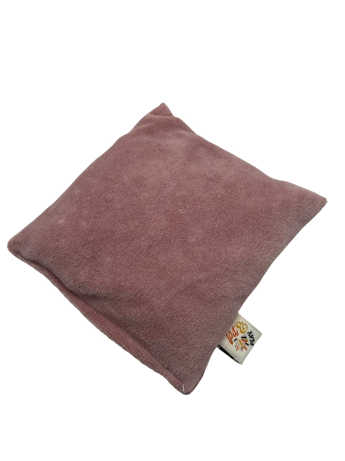 Oud roze, heerlijk zacht pittenzakje
