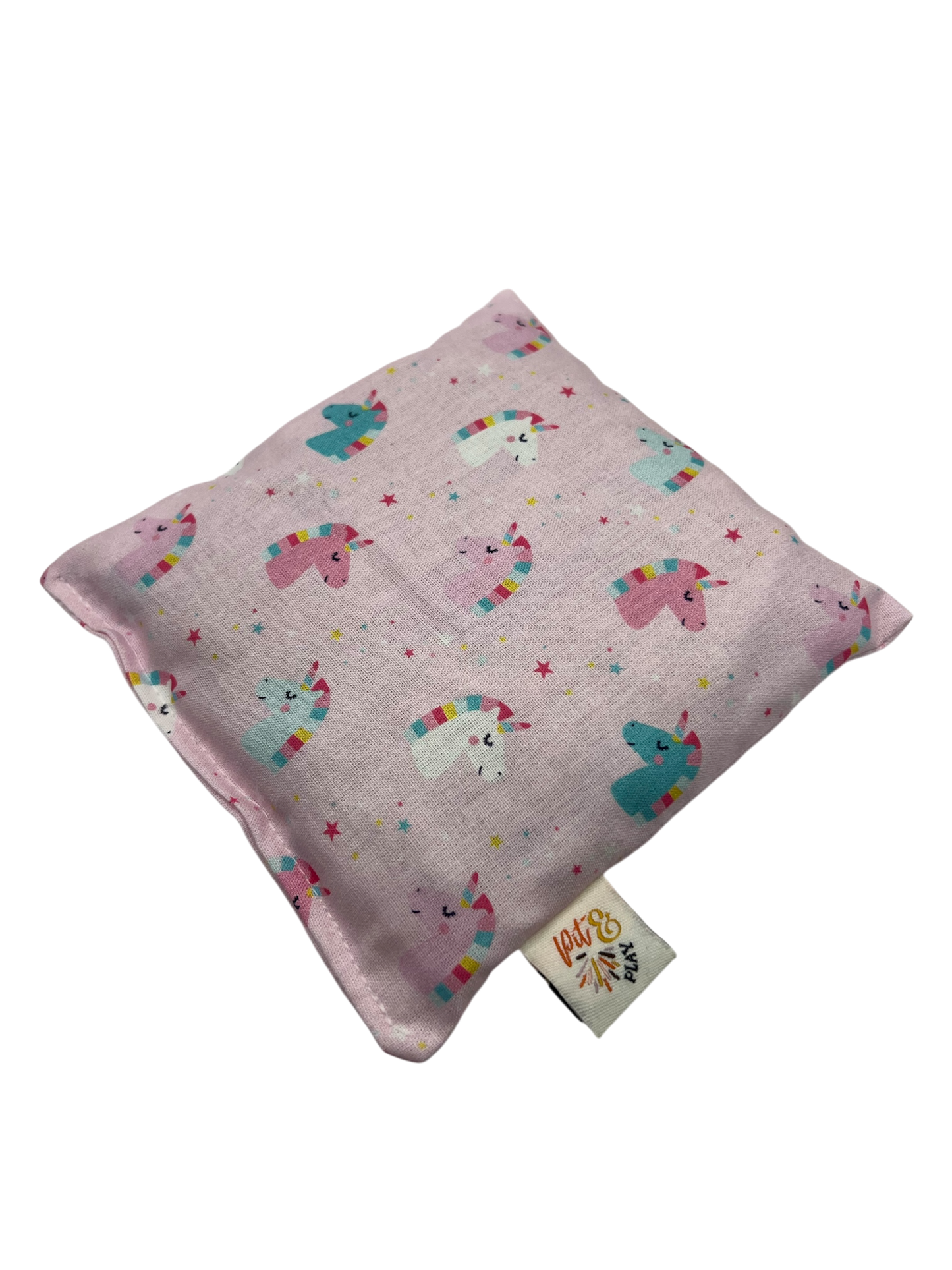 Pink unicorn beanbag