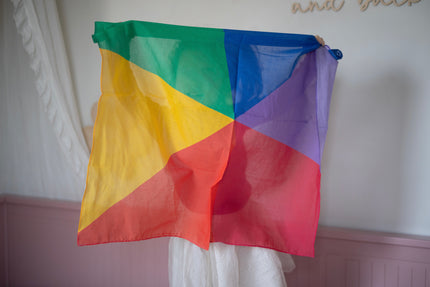 Speeldoeken regenboog pit and play