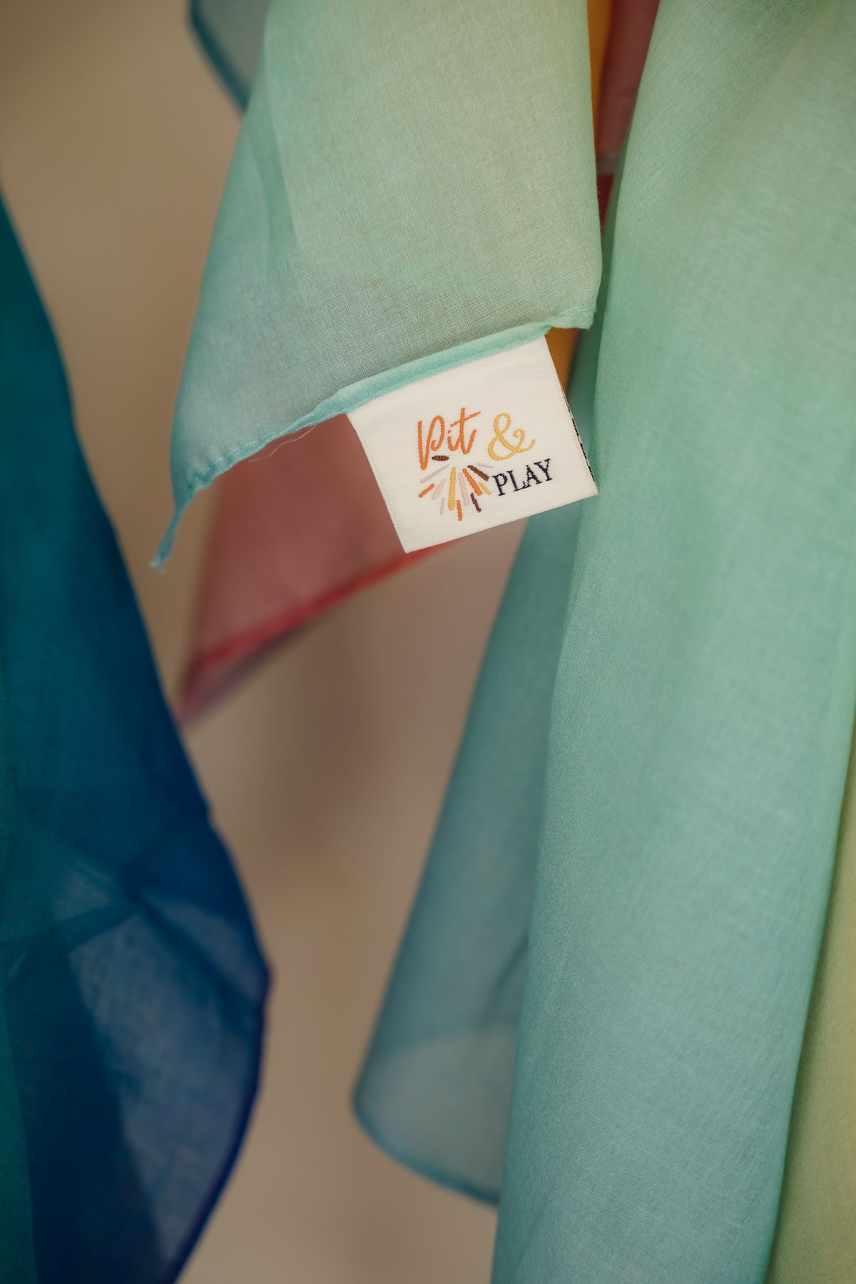 XL speeldoek fade Pastel
