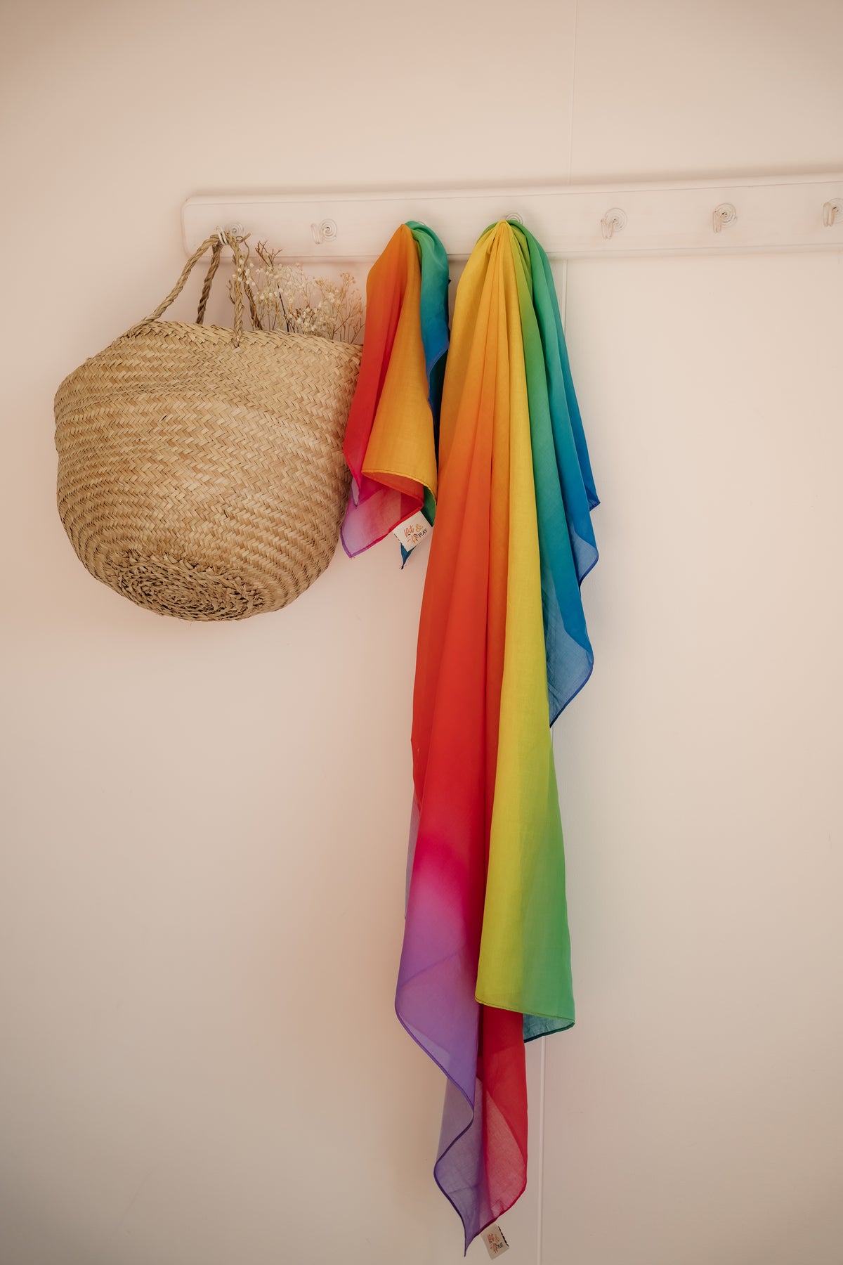 XL speeldoek fade Regenboog