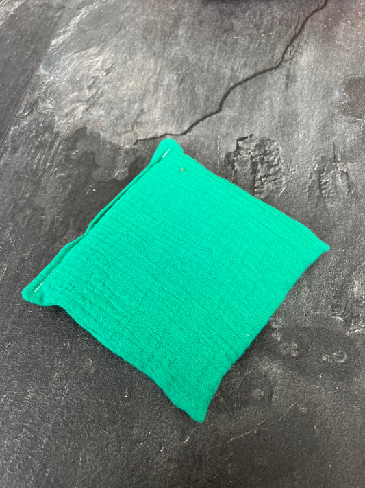 Groen pittenzakje