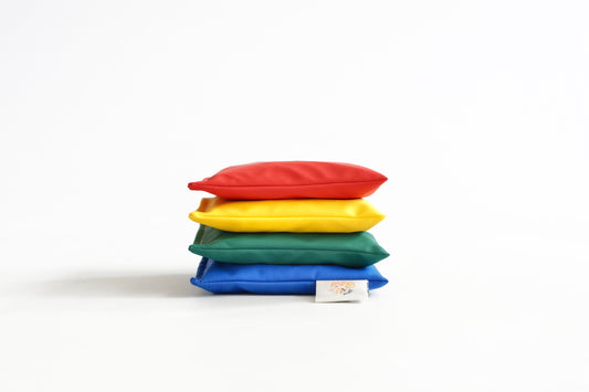 Waterafstotende buiten pittenzakjes regenboog