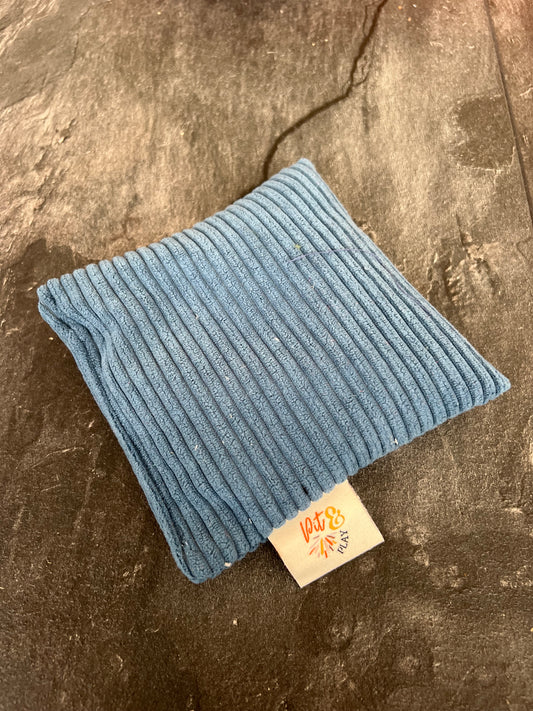 Donker blauw rib pittenzakje