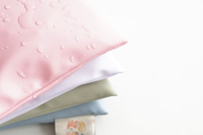 Waterafstotende buiten pittenzakjes pastel