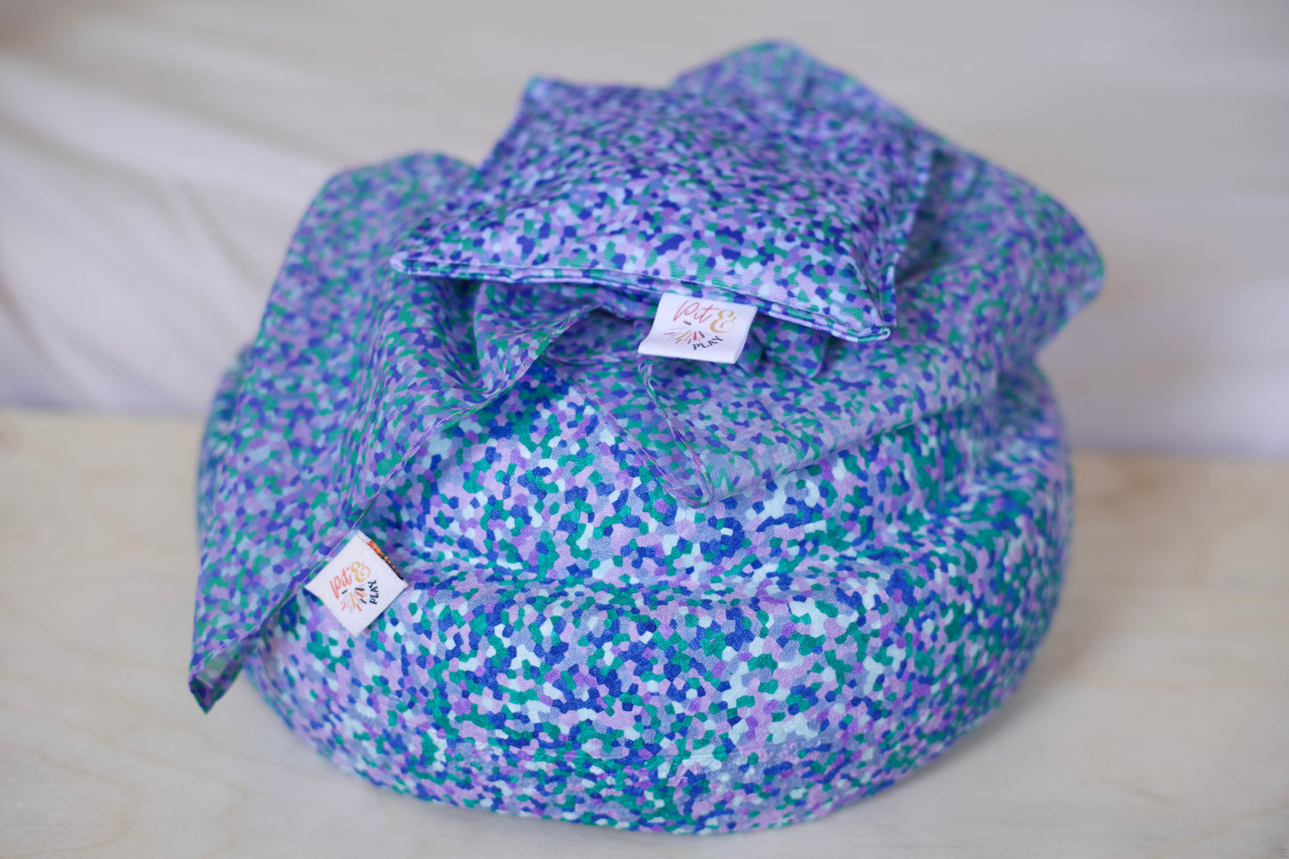 Super cool Pittenzakje en speeldoek pakket - Pit and play