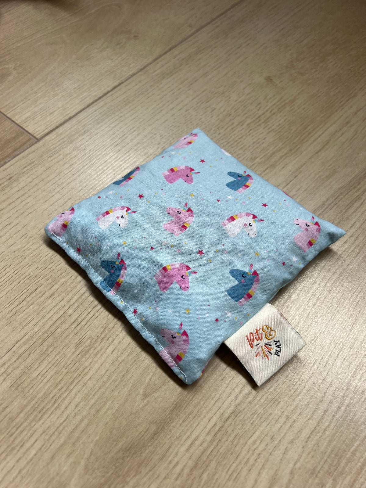 Blauw Unicorn pittenzakje