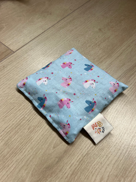Blue Unicorn beanbag 