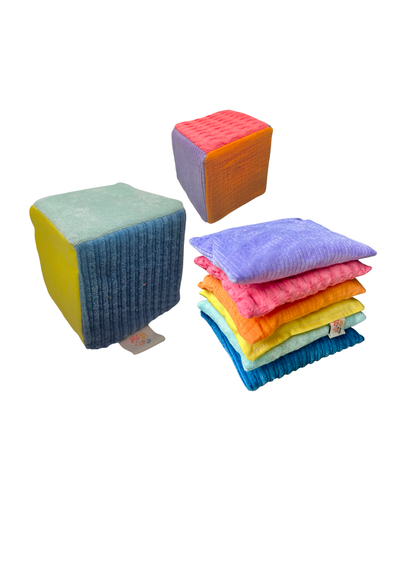 Pastel pittenzakjes + dobbelsteen bestseller pakket