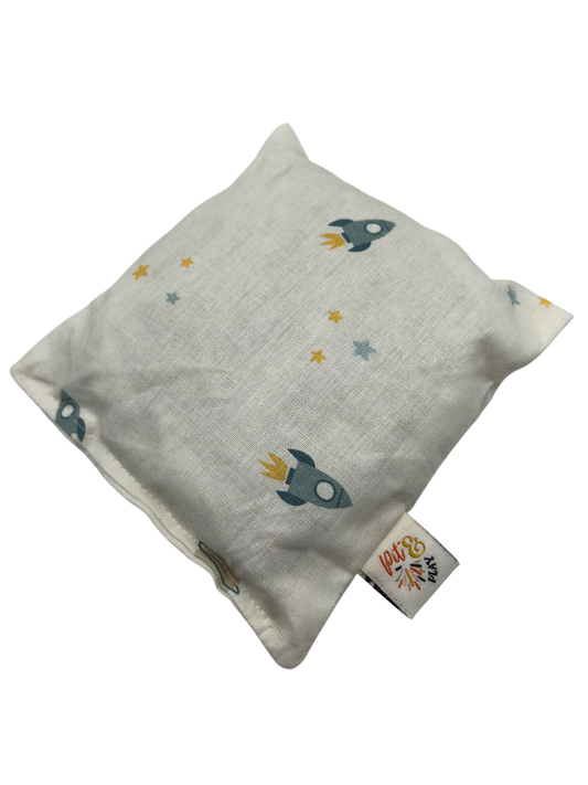 Space rocket beanbag toy 