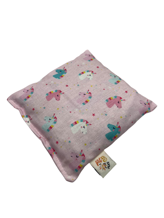 Pink unicorn beanbag 