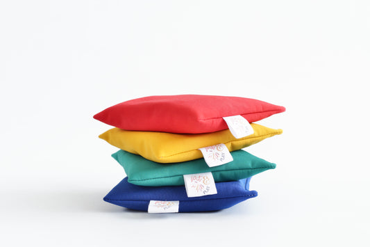 Waterafstotende buiten pittenzakjes regenboog b2b - Pit and play