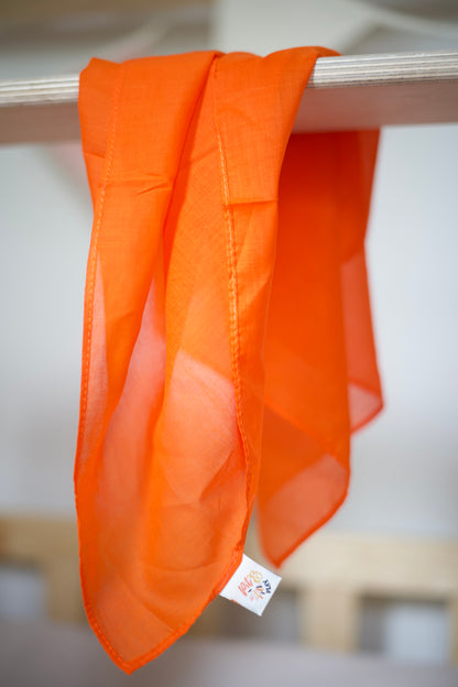Speeldoek Oranje Regenboog - Large 75x75 - Speelkatoel - Pit and play