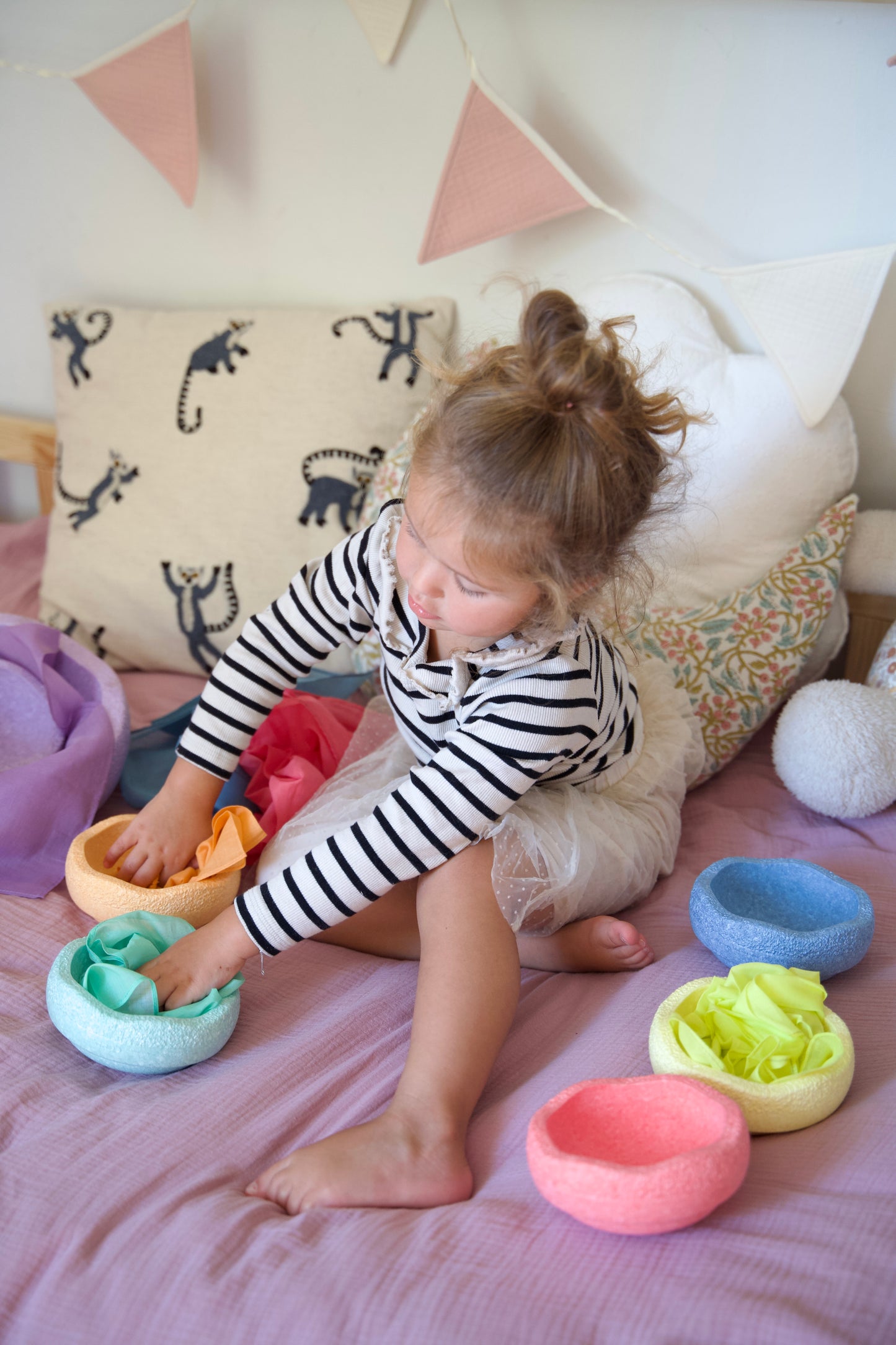 Katoenen speeldoeken los per stuk - Pit and play