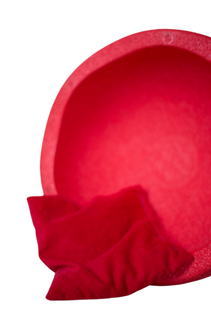 Rood Stapelstein pittenzakje speelgoed - Pit and play