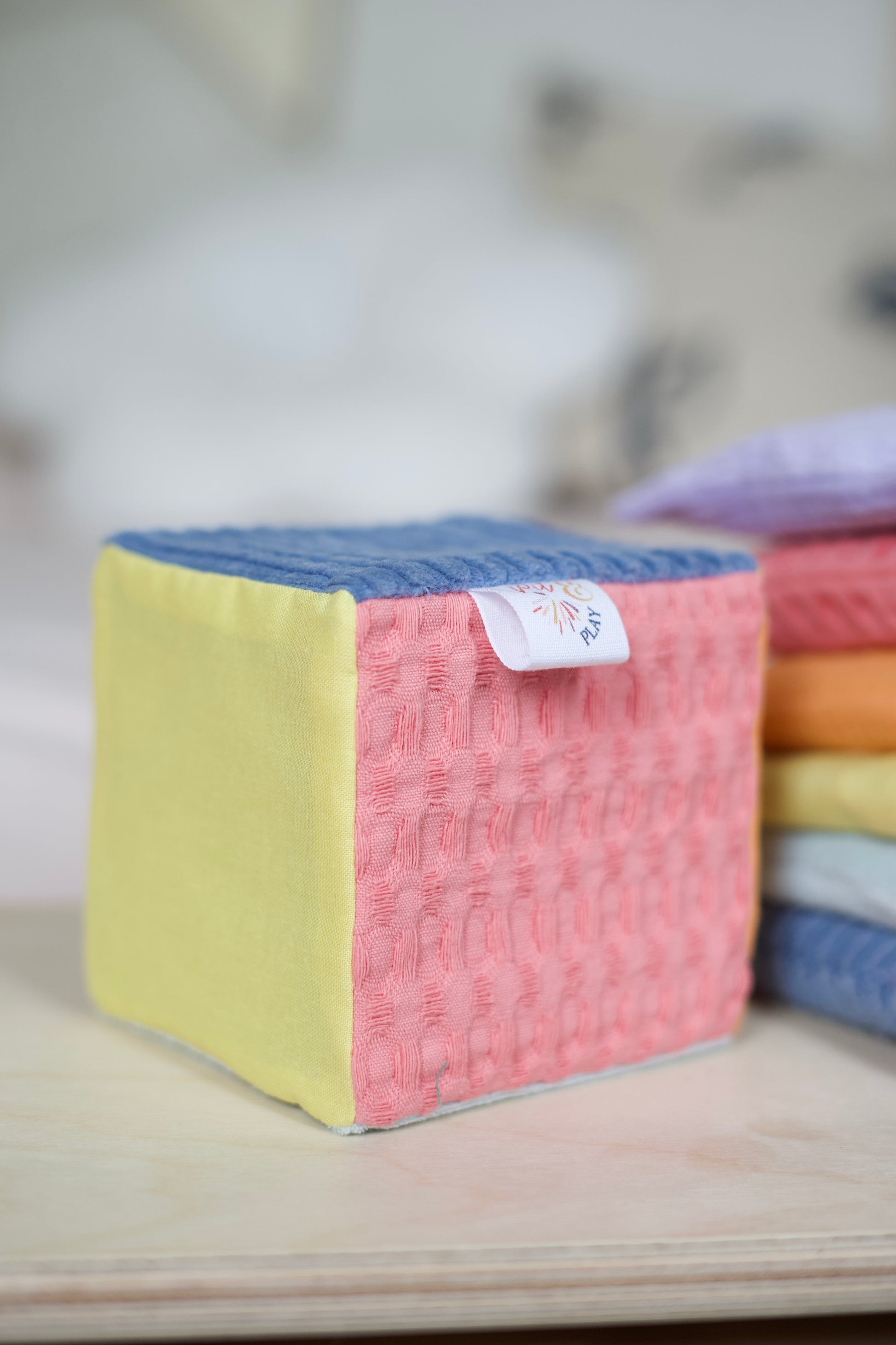 Pastel pittenzakjes + dobbelsteen pakket - Pit and play