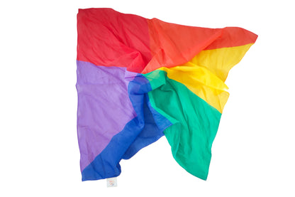 XL speeldoek Colorblock regenboog