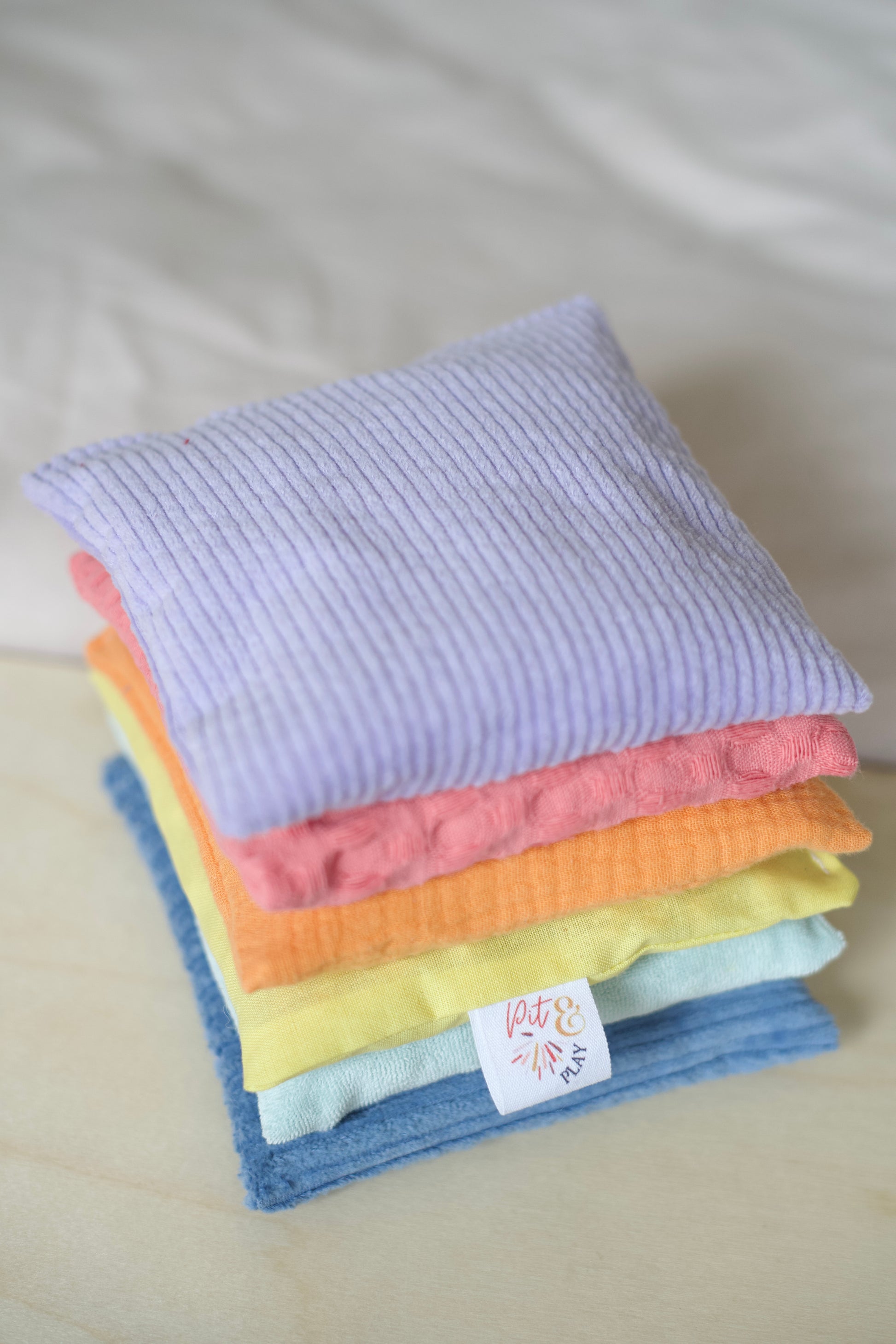 Pastel sensorische pittenzakjes b2b - Pit and play