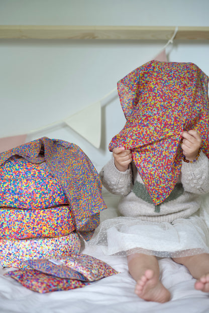 Confetti Speeldoeken - super confetti, confetti, super cool, super warm, fusion en Bloom - Pit and play