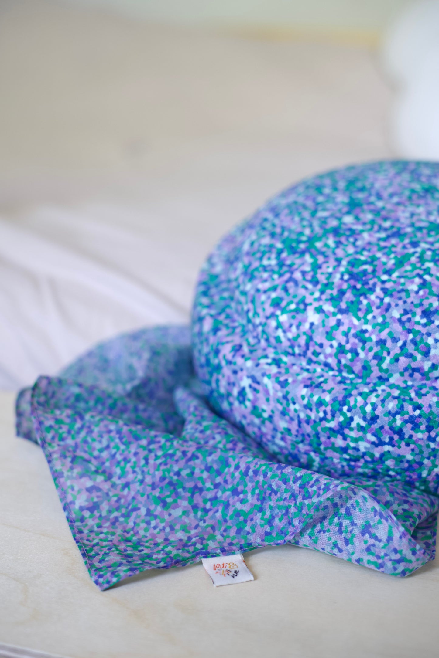 Speeldoek Super cool confetti - Large 75x75cm - Playcotton - Pit and play