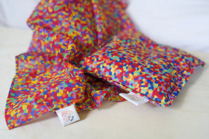 Speeldoek confetti - Medium 48x48cm - Playcotton - Pit and play