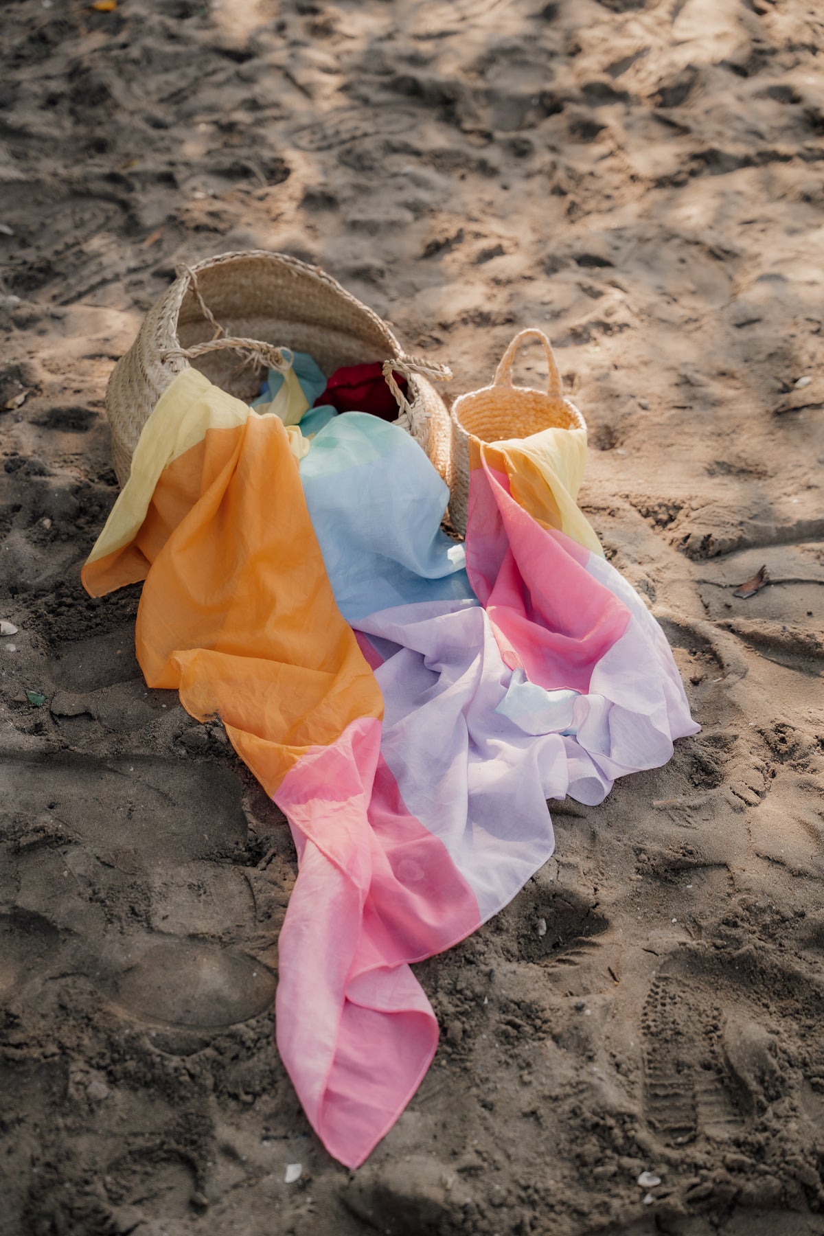 XL speeldoek Colorblock Pastel