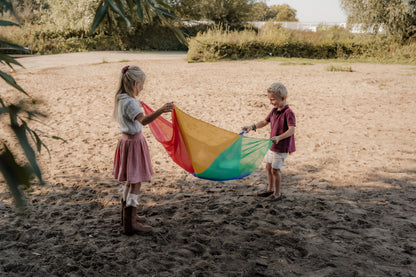 XL speeldoek Colorblock regenboog