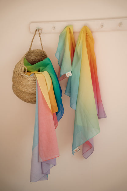 XL speeldoek fade Pastel