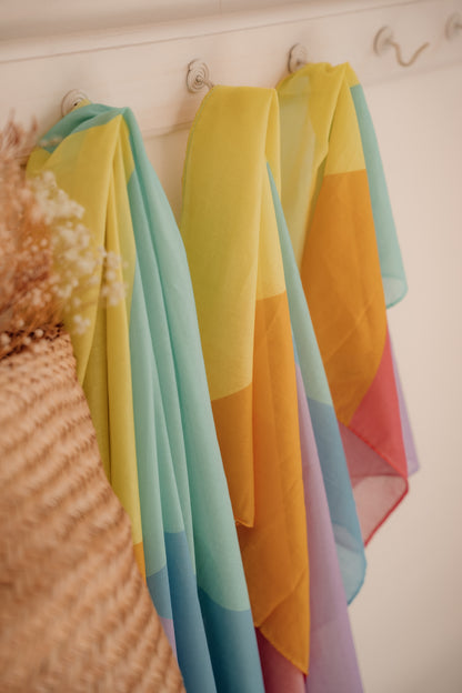 XL speeldoek Colorblock Pastel
