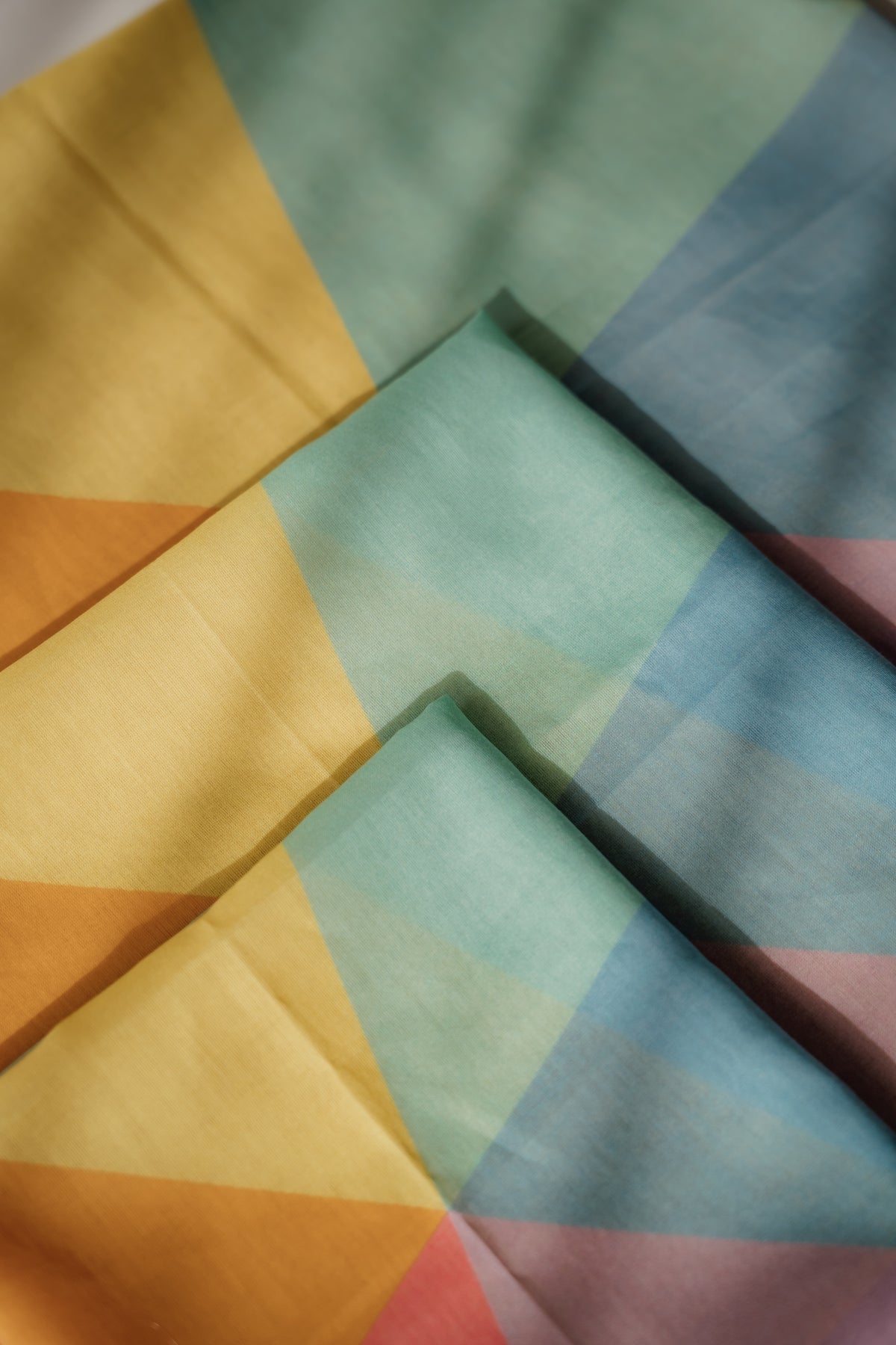 XL speeldoek Colorblock Pastel