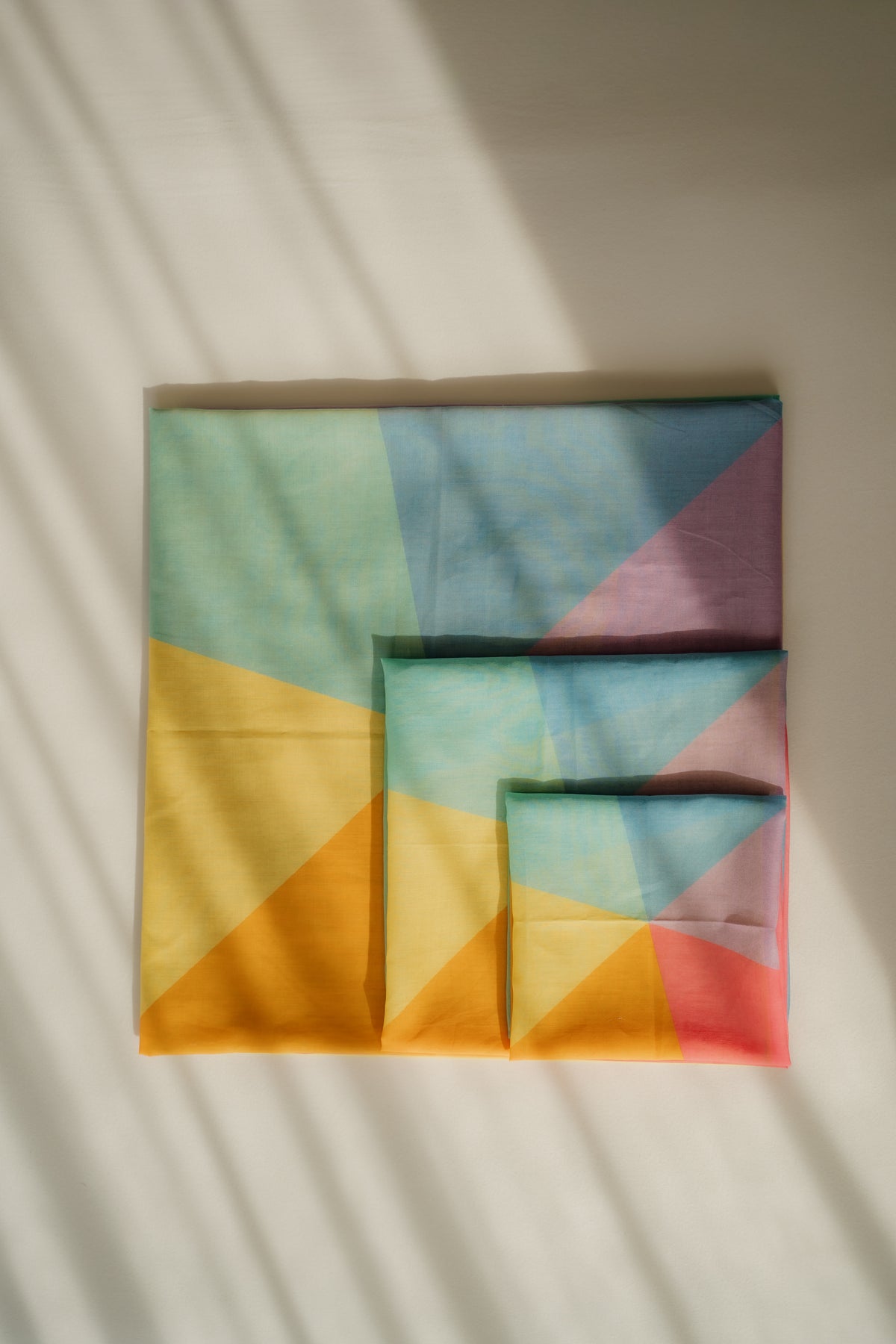 XL speeldoek Colorblock Pastel